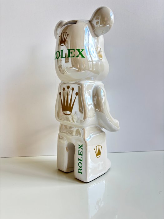 SylanArts - Figur - Luxury Rolex Bearbrick - Keramik