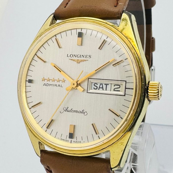 Longines - Admiral Five Star - Ingen mindstepris - 8340 - Mænd - 1970-1979