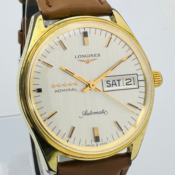 Longines - Admiral Five Star - Ingen mindstepris - 8340 - Mænd - 1970-1979