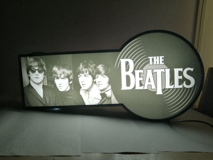 Beatles - Vintage Unik væglampe fantastisk - Lightbox - 1990-1999 - virker