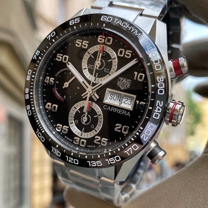 TAG Heuer - Carrera Caliber 16 Chronograph - CBN2A1AA.BA0643 - Mænd - 2024