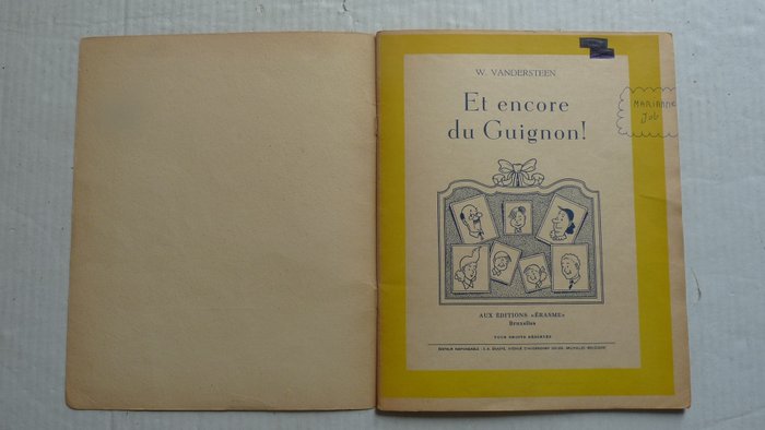 Guignon T5 + Jérôme T2 + T9 - 3x B - 3 Album - Første udgave - 1958