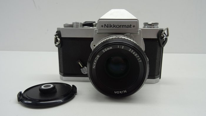 Nikkormat FT3 + Nikkor 50mm 1:2 lens Analogt kamera