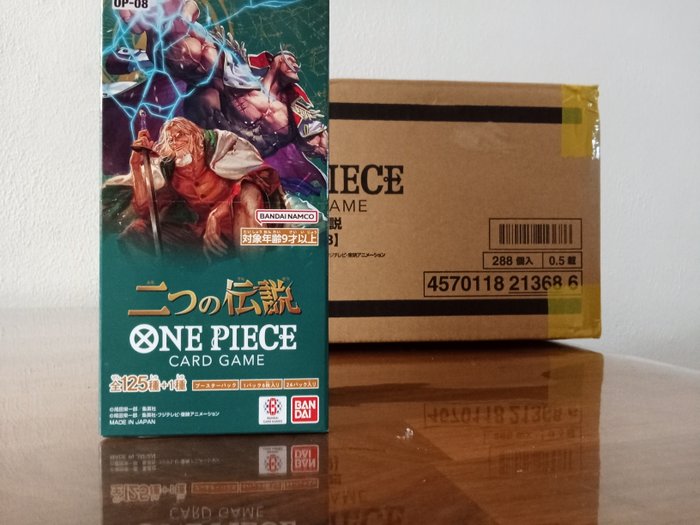 Bandai - 12 Booster box - One piece OP08