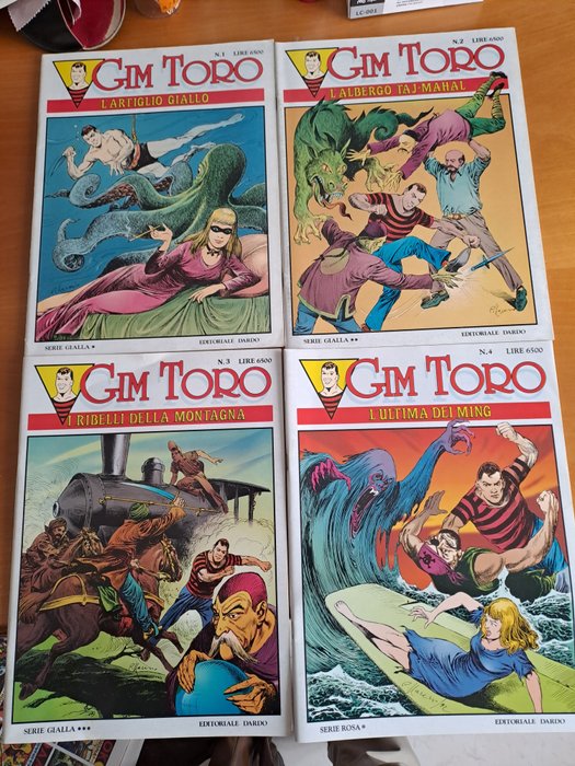 Gim Toro e Amok nn 0/26 cpl +1/7 - Collana Gim Toro e Amok - 33 Album - 1993/1994