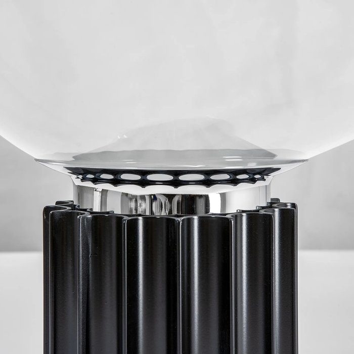 Flos - Achille Castiglioni, Pier Giacomo Castiglioni - Lampe - Bemærk stort glas - Aluminium, Glas