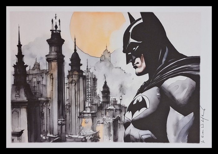 Batman - watercolor edition by Emma Wildfang - Large size