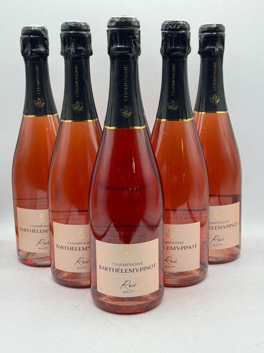 Barthelemy Pinot Rosé - Champagne Brut - 6 Flasker (075 L)