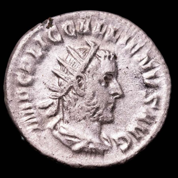 Romarriket. Gallienus (AD 253-268). Antoninianus Minted in Rome, 253-254 A.D. VIRTVS AVGG  (Ingen mindstepris)