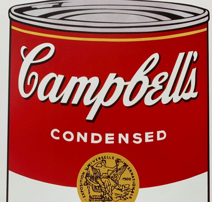 Andy Warhol (1928-1987) - Campbells Soup Consomme 1968 - Artprint - 365 x 28 cm