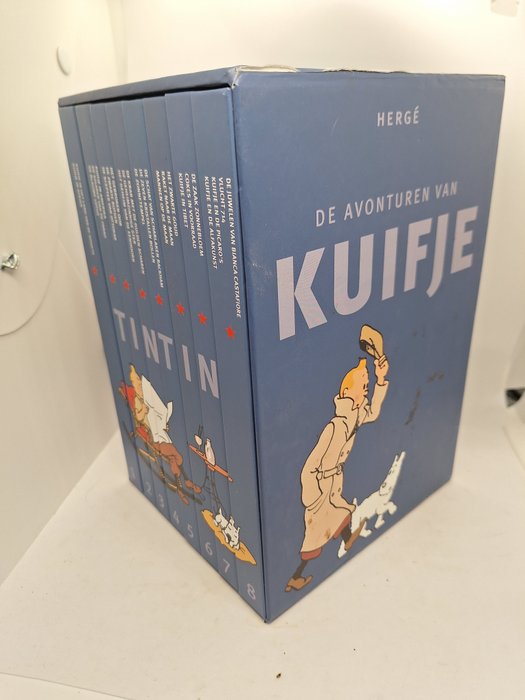 Kuifje 1-24 - BOX TinTin Kuifje - 1 BOX sæt - Første udgave/genoptryk - 2008