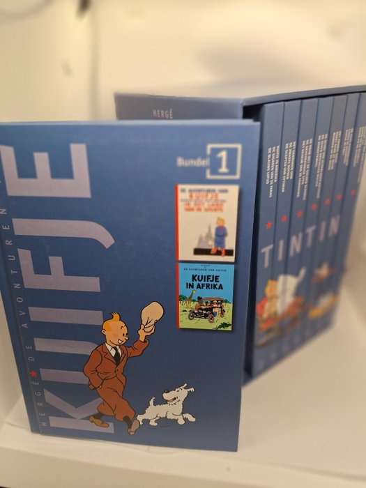 Kuifje 1-24 - BOX TinTin Kuifje - 1 BOX sæt - Første udgave/genoptryk - 2008