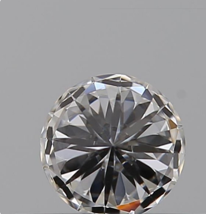 1 pcs Diamant  (Natur)  - 0.70 ct - Rund - E - VVS1 - Gemological Institute of America (GIA) - Ex Ex Ex