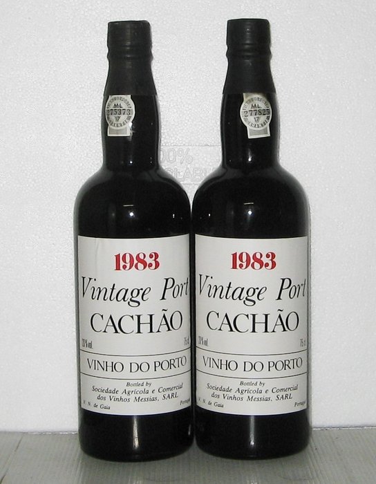 1983 Messias Quinta do Cachao - Porto Vintage Port - 2 Flasker (075 L)