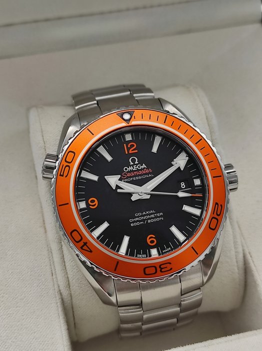 Omega - Seamaster Professional Planet Ocean Co Axial Chronometer Orange Edition FULL SET - 23230462101002 - Mænd - 2011-nu