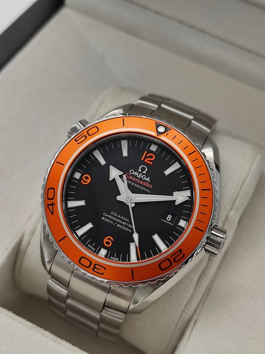 Omega - Seamaster Professional Planet Ocean Co Axial Chronometer Orange Edition FULL SET - 23230462101002 - Mænd - 2011-nu