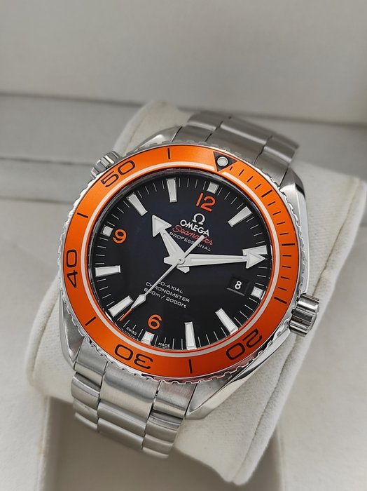 Omega - Seamaster Professional Planet Ocean Co Axial Chronometer Orange Edition FULL SET - 23230462101002 - Mænd - 2011-nu