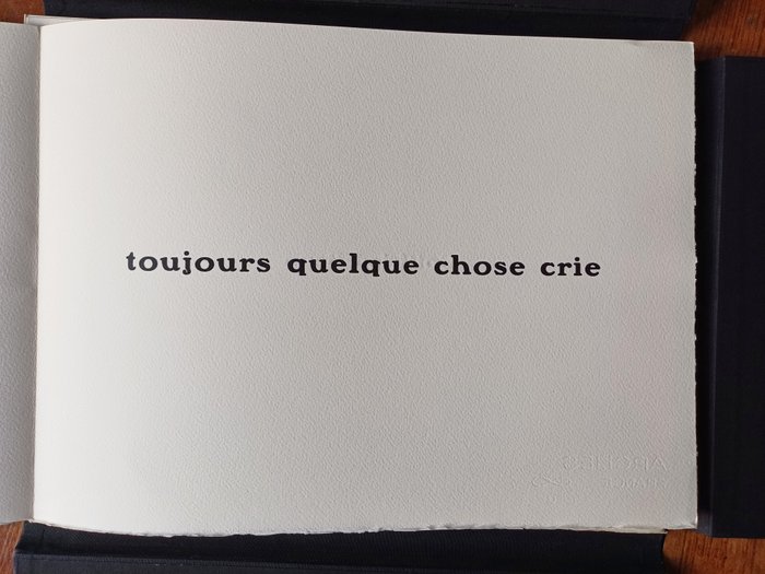 Gottfried Benn / Jörg Hermle - Immer was schreit / Toujours quelque chose crie - 2003