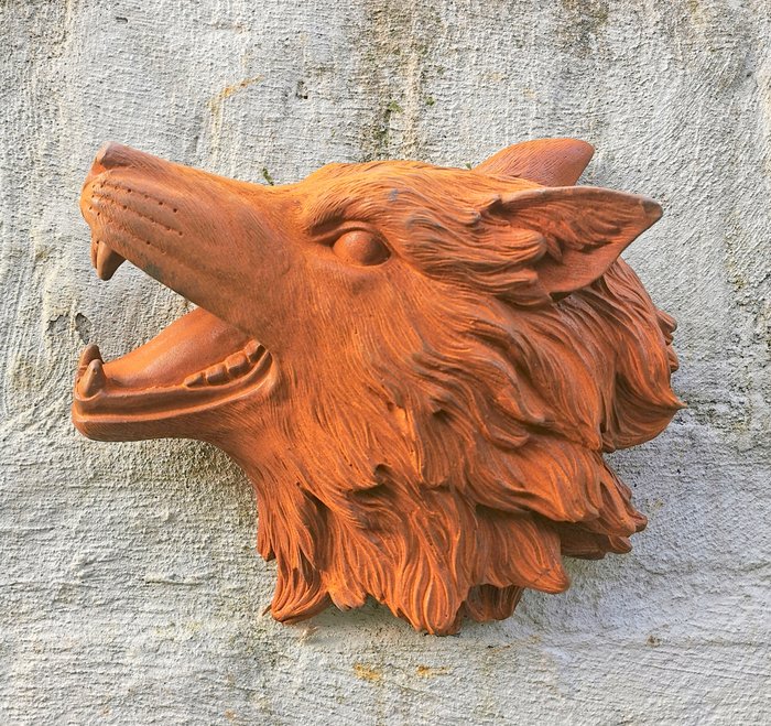 Statuette - Fox wall art - Jern