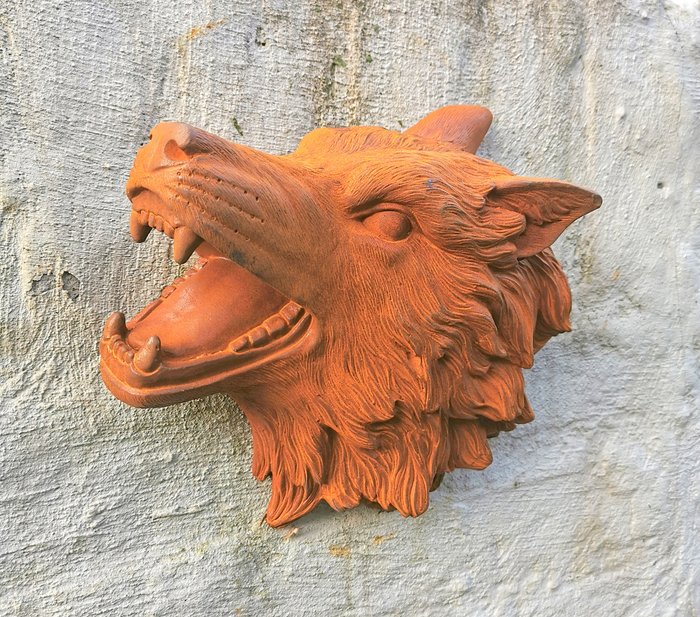 Statuette - Fox wall art - Jern