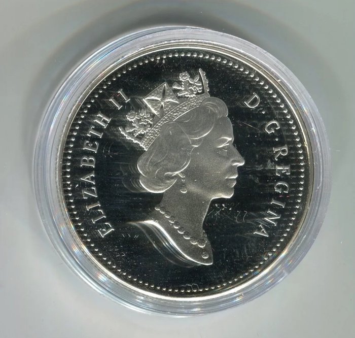 Canada. 1 Dollar 1991 Frontenac, Proof  (Ingen mindstepris)