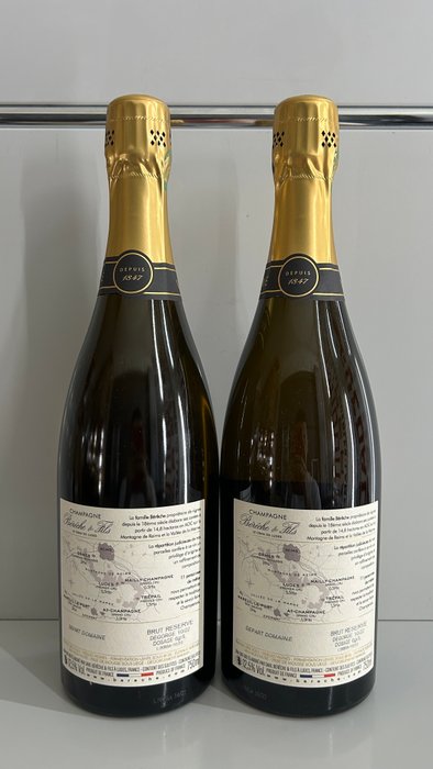 Bérêche et Fils, Brut Réserve - Champagne - 2 Flaske (0,75L)