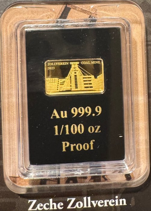 Fiji. 5 Dollars 2023 Zeche Zollverein, 1/100 Oz (.999) Proof  (Ingen mindstepris)