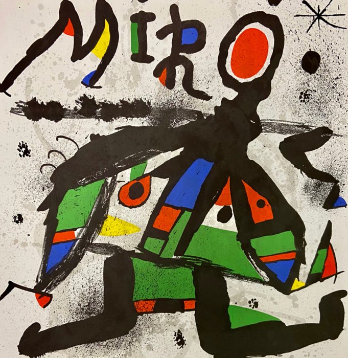 Joan Miro (1893-1983) - "22 novembre 1978 - 19 janvier 1979"