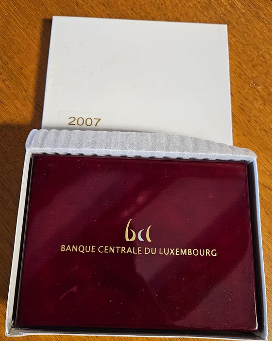 Luxembourg. Proof Set 2007 (incl. 2 euro "Traité de Rome" + "Palais Grand Ducal")  (Ingen mindstepris)