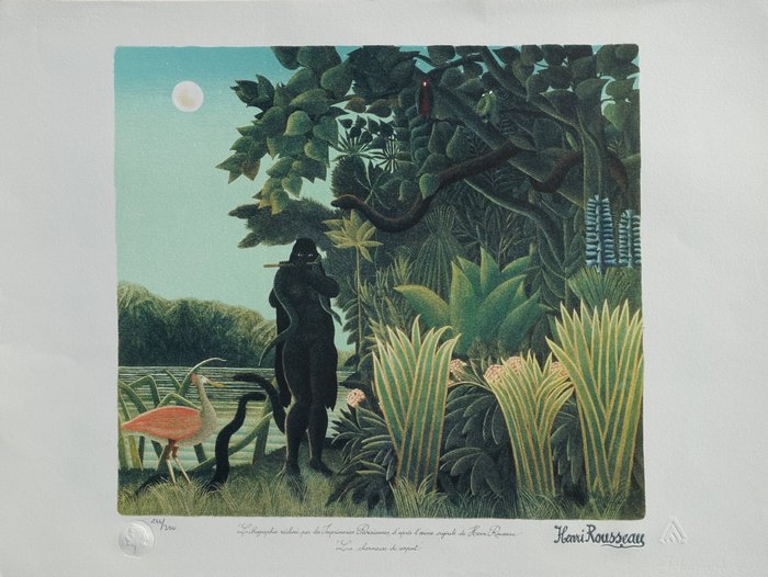 Henri Rousseau, dit Le Douanier Rousseau (1844-1910) - La Charmeuse de Serpent