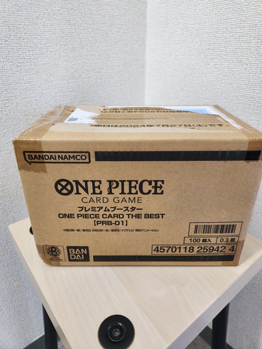 Bandai - 1 Case - One Piece - One Piece Card Game "The Best" Premium Booster case (12 Boxes) PRB-01 Japanese Sealed - ONE PIECE Card Game