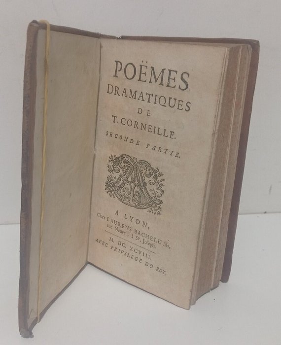 Thomas Corneille - Poèmes dramatiques de T. Corneille - 1698