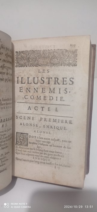 Thomas Corneille - Poèmes dramatiques de T. Corneille - 1698