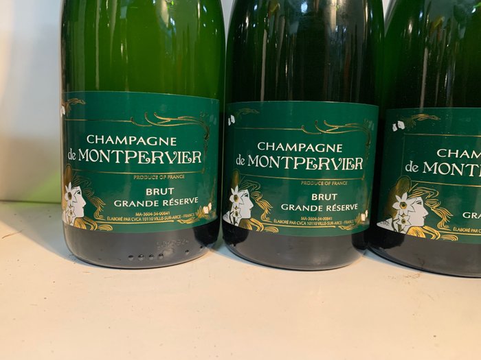 Montpervier De Montpervier Grande Reserve - Champagne Brut - 6 Flasker (075 L)