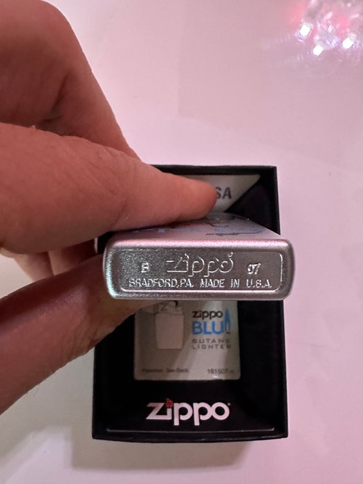 Zippo - Lighter - Jern (støbt/smeltet)