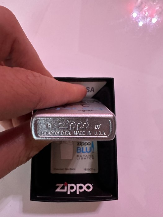 Zippo - Lighter - Jern (støbt/smeltet)