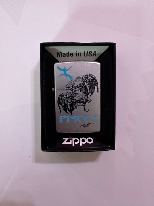 Zippo - Lighter - Jern (støbt/smeltet)