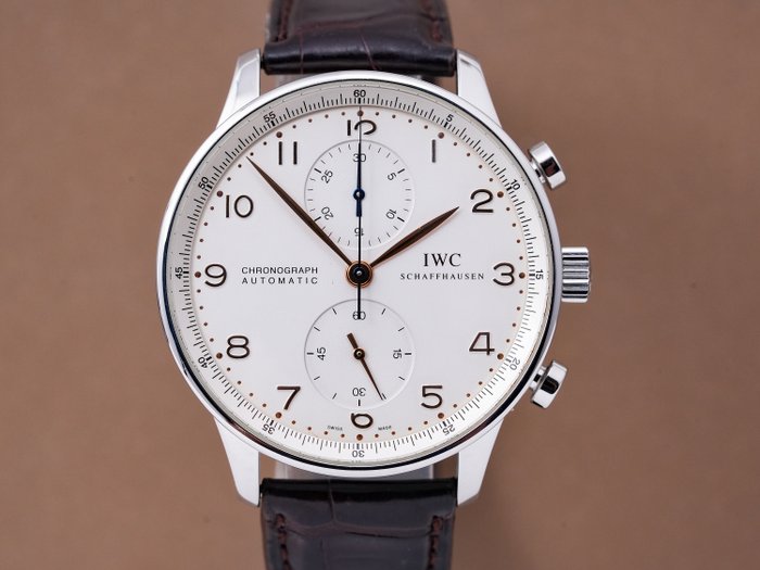 IWC - Portuguese Chronograph - Ingen mindstepris - IW371401 - Mænd - 2000-2010