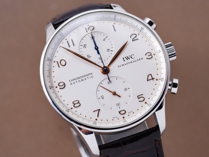 IWC - Portuguese Chronograph - Ingen mindstepris - IW371401 - Mænd - 2000-2010