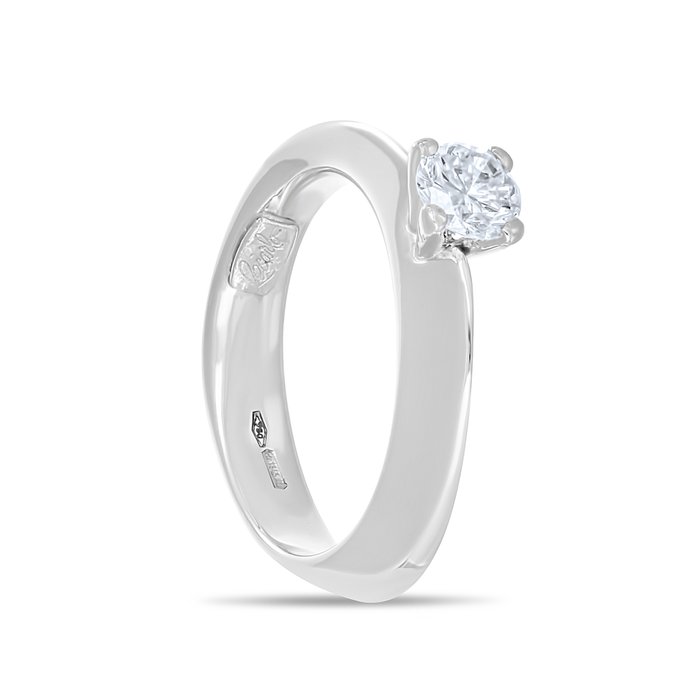 Recarlo - Ring - 18 kraat Hvidguld -  0.50ct. tw. Diamant (Natur)