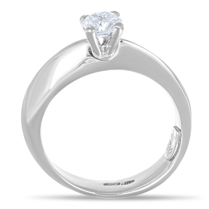 Recarlo - Ring - 18 kraat Hvidguld -  0.50ct. tw. Diamant (Natur)