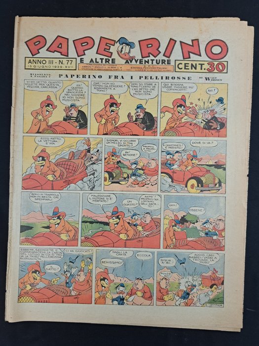 Paperino Giornale 1939 dei nn. da 77 a 80 - 4 Comic - 1939