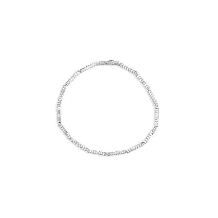 Armbånd - 18 kraat Hvidguld -  112ct tw Diamant (Natur)