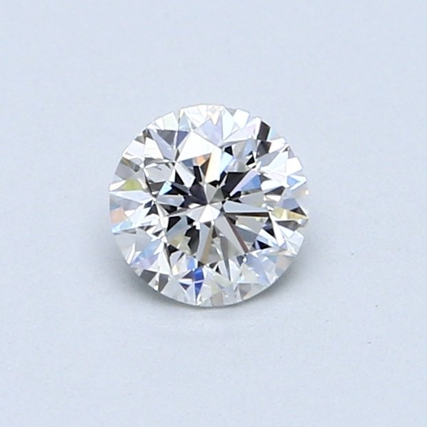 1 pcs Diamant  (Natur)  - 0.50 ct - Rund - F - VVS2 - Gemological Institute of America (GIA)