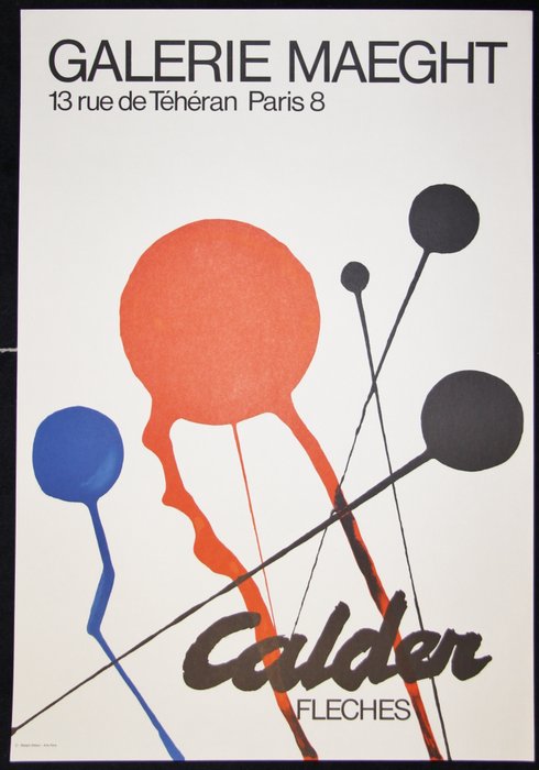 Alexander Calder - "Fleches" - 1980‹erne