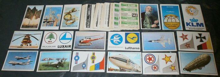 Panini - De Verovering van de Ruimte / The Conquest of Space (1973) - All different - 69 Loose stickers