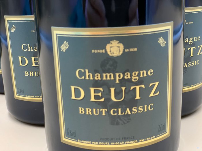 Deutz - Champagne Brut Classic - 6 Flasker (0,75 L)