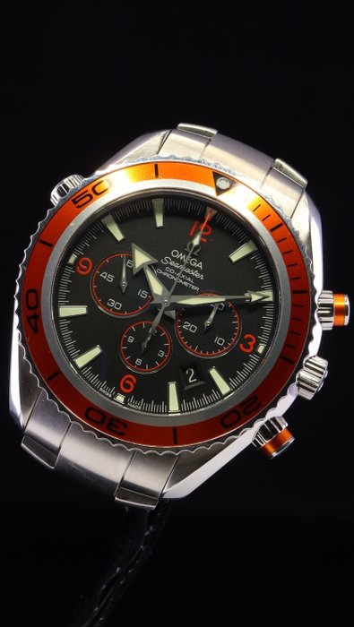 Omega - Seamaster Planet Ocean Chronograph - 2218.50 - Mænd - 2011-nu