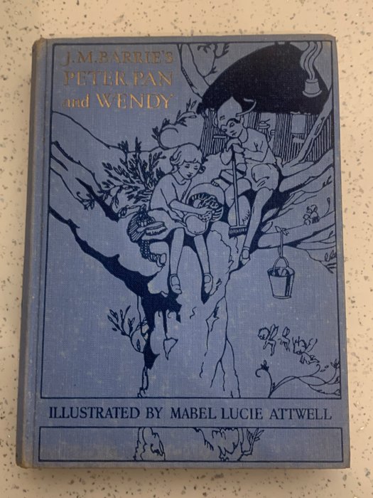 J M Barrie / May Byron / Mabel Lucie Attwell - Peter Pan  Wendy. Retold by May Byron for Boys and Girls - 1953