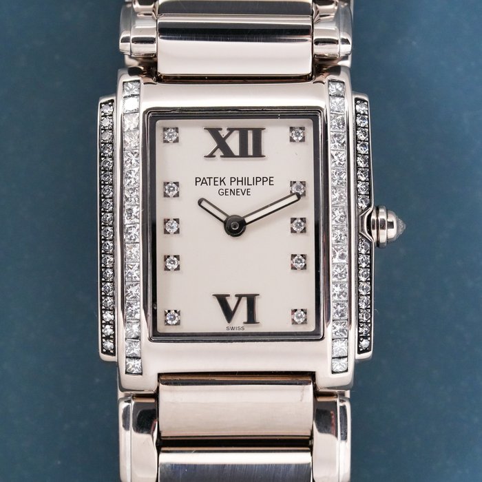 Patek Philippe - Twenty 4 White Gold - 4910/20G-011 - Kvinder - 2000-2010